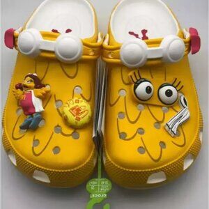 Mcdonald's X Crocs Shoes McDonald’s Classic Birdie Clogs Yellow  Size: M10W12